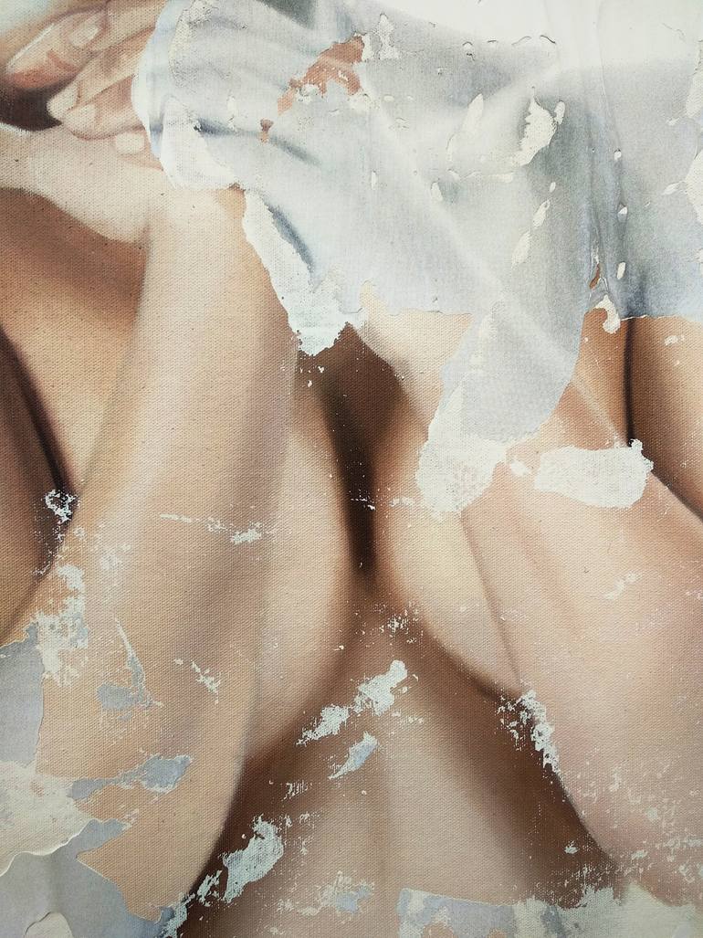 Original Figurative Women Mixed Media by Raúl Lara