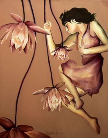 Original Figurative Women Paintings by Yigit Dundar