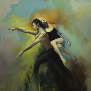 Print of Figurative Love Paintings by Yigit Dundar