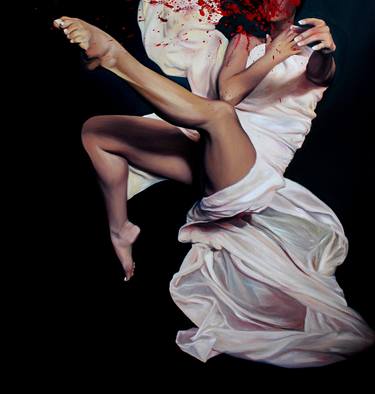 Print of Erotic Paintings by Yigit Dundar