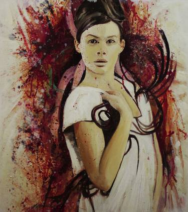 Print of Figurative Women Paintings by Yigit Dundar