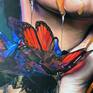 ‘The Butterfly Effect’ 150x110cm original oil painting by Yiğit Dündar 2021, Istanbul
The painting will be shipped rolled in a tube. It needs to be stretched to hang. No framing required.
Signed on the front, signed and dated at the back.
You will receive a Certificate of Authenticity.
Thank you for being interested in my artwork and visiting my page.