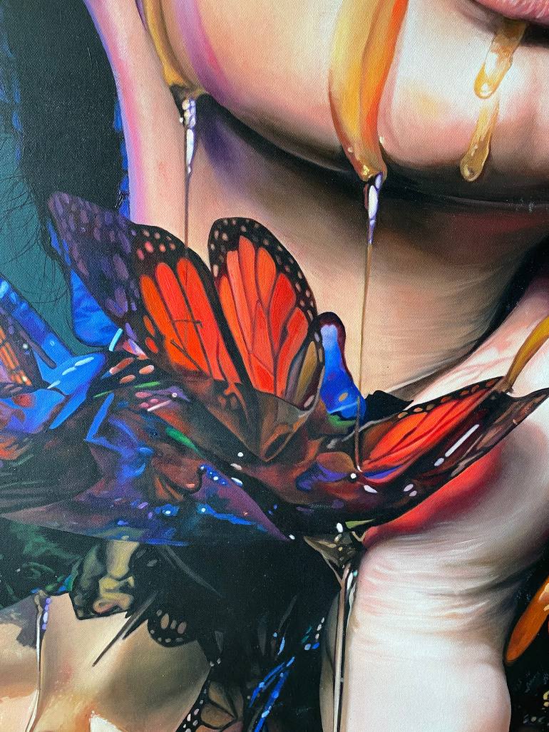 Original Figurative Women Painting by Yigit Dundar