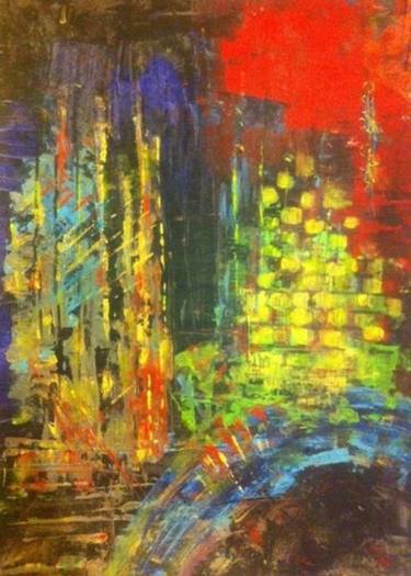 Original Abstract Paintings by Nalini Khattar