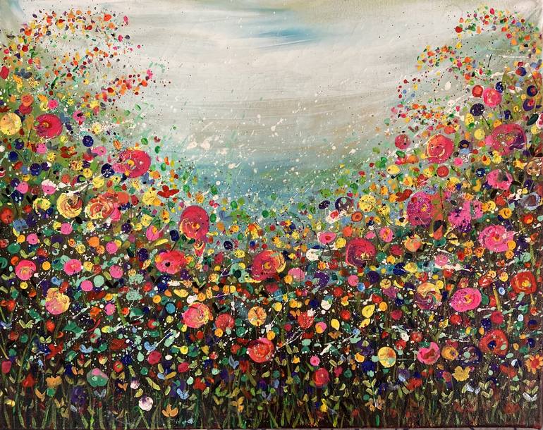 Original Contemporary Garden Painting by Nalini Khattar