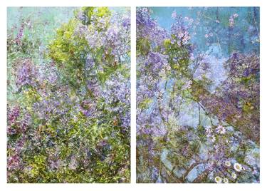 Jacaranda Diptych - Limited Edition of 5 thumb