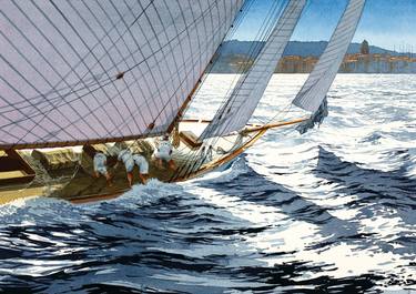 Original Boat Paintings by Alastair Houston