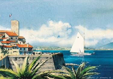 Original Boat Painting by Alastair Houston