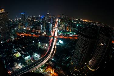 Bangkok Skyline By Night - Limited Edition of 8 thumb