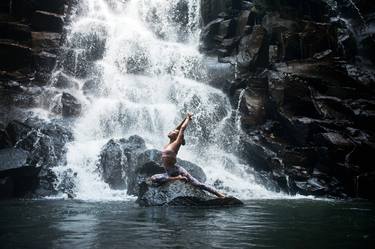 Bali Waterfall Yoga - Limited Edition of 8 thumb
