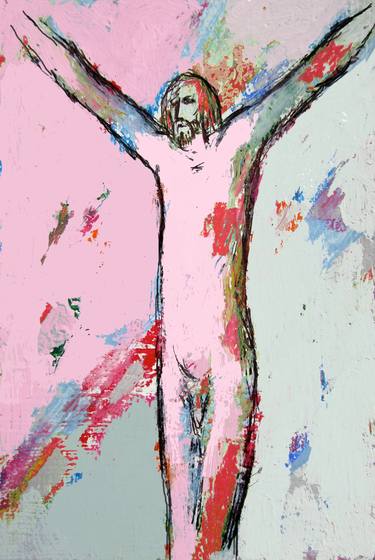 Print of Figurative Religion Mixed Media by Nicola Capone