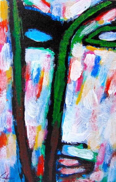 Original Expressionism Men Paintings by Nicola Capone