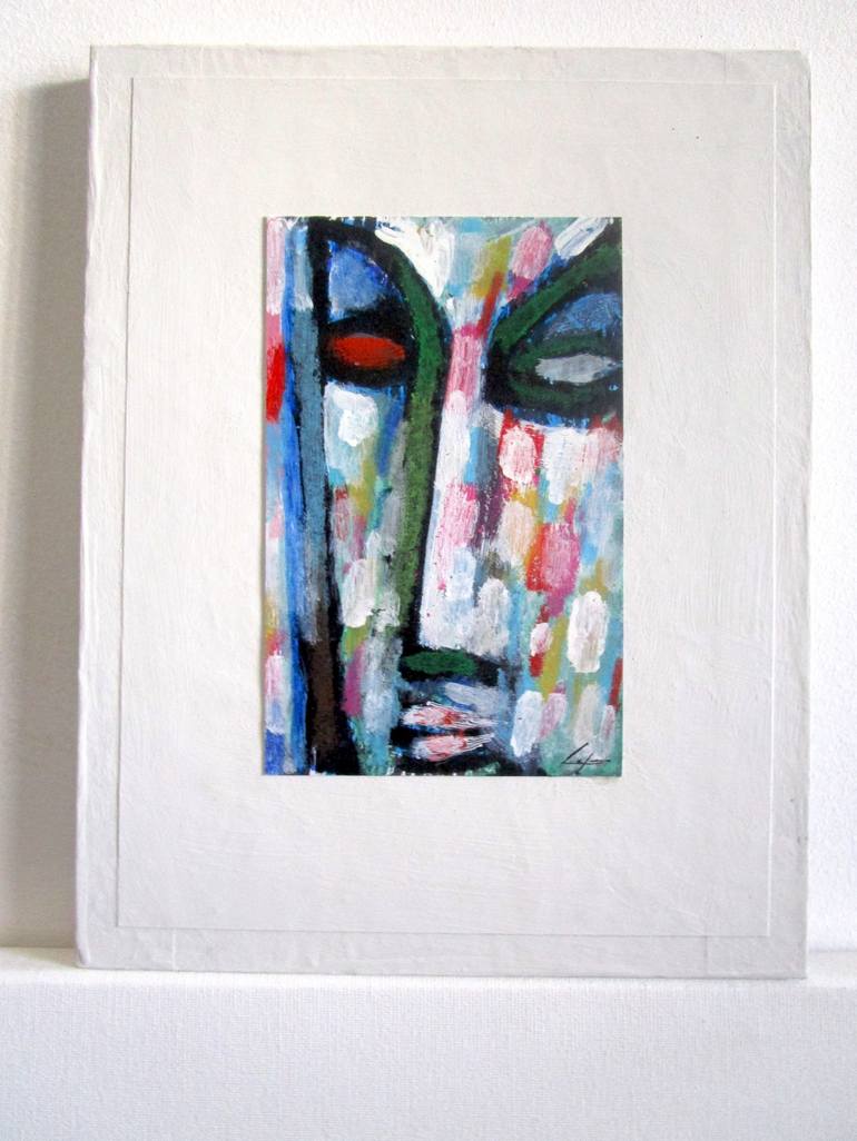Original Expressionism Men Painting by Nicola Capone
