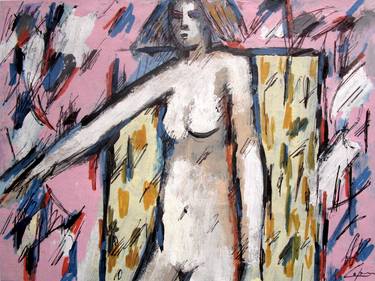 Print of Figurative Nude Paintings by Nicola Capone