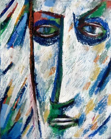 Original Expressionism Men Paintings by Nicola Capone