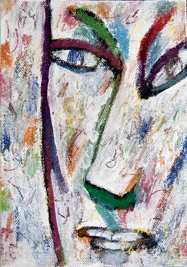 Original Expressionism Women Paintings by Nicola Capone