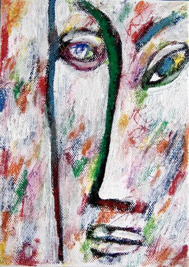 Original Expressionism Women Paintings by Nicola Capone