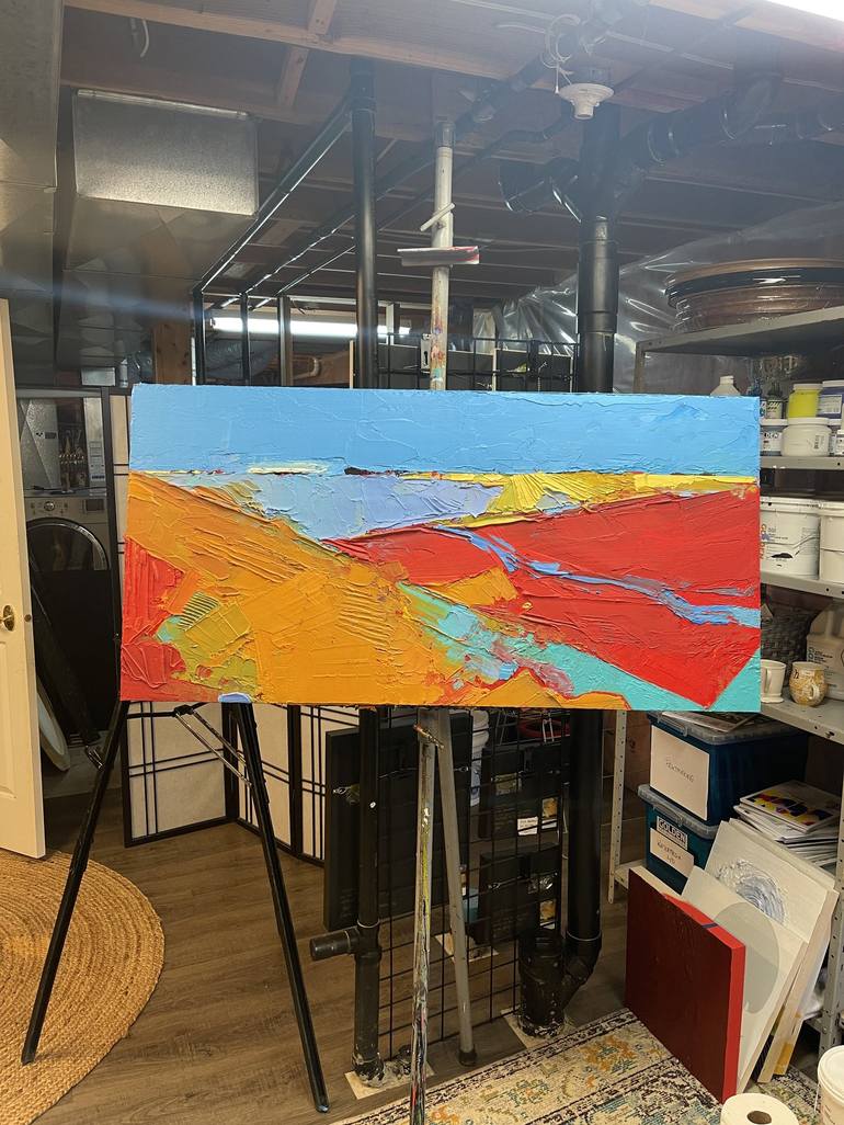 Original Abstract Painting by Samantha Williams-Chapelsky