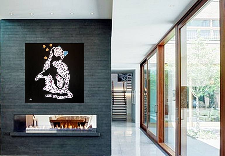 Original Expressionism Animal Painting by Paulo Vilarinho