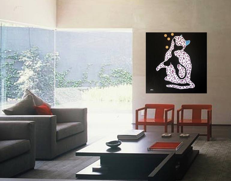 Original Expressionism Animal Painting by Paulo Vilarinho