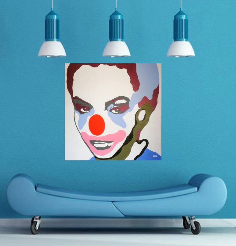 Original Pop Art Portrait Painting by Paulo Vilarinho