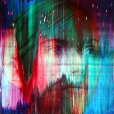 Original Abstract Expressionism Portrait Paintings by Paulo Vilarinho
