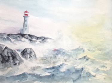 Print of Realism Seascape Paintings by Cam Albright