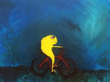 Print of Bicycle Paintings by Cris Qualiana