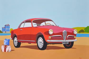 Original Automobile Paintings by Marco Arduini