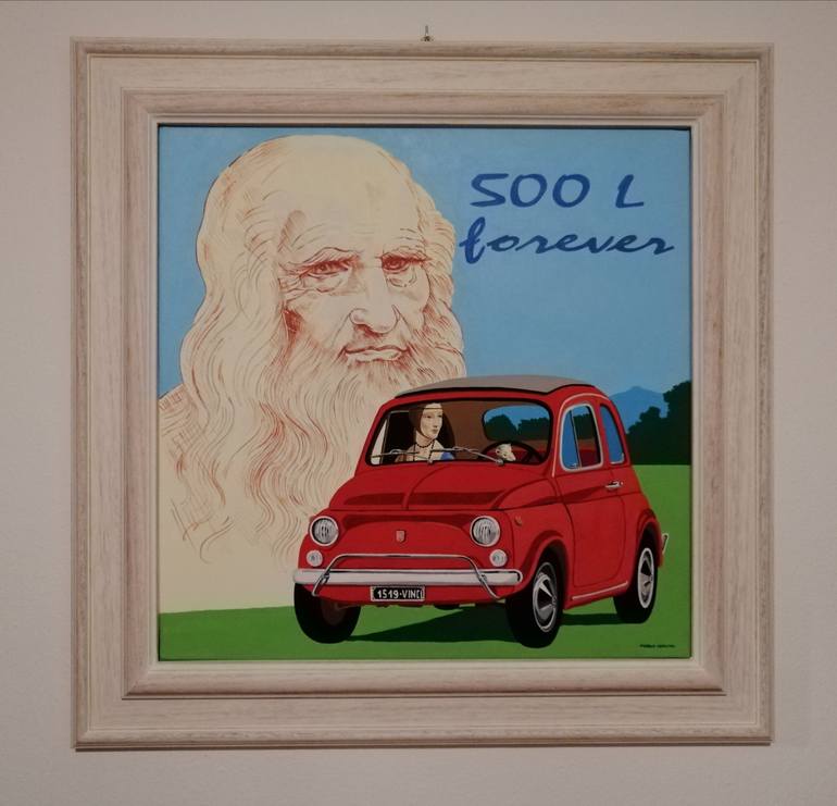 Original Automobile Painting by Marco Arduini