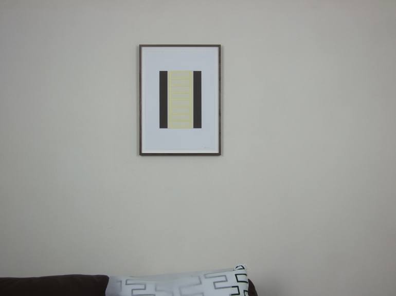 Original Minimalism Abstract Collage by Lloyd Sowerbutts