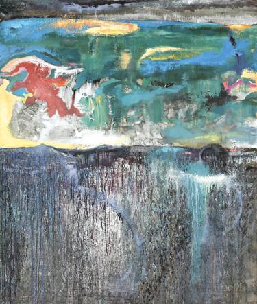 Original Abstract Expressionism Abstract Painting by Fabio Mariani