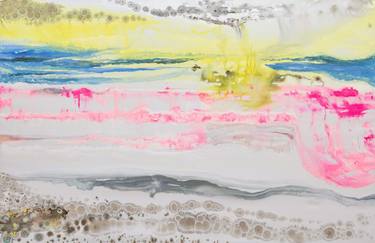 Original Abstract Expressionism Landscape Painting by Fabio Mariani