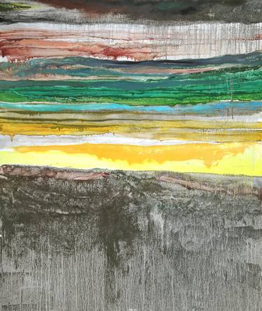Original Abstract Expressionism Landscape Paintings by Fabio Mariani