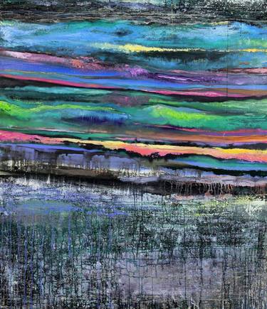 Original Abstract Expressionism Landscape Paintings by Fabio Mariani