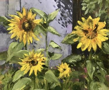 Original Impressionism Floral Paintings by Sandra Haney