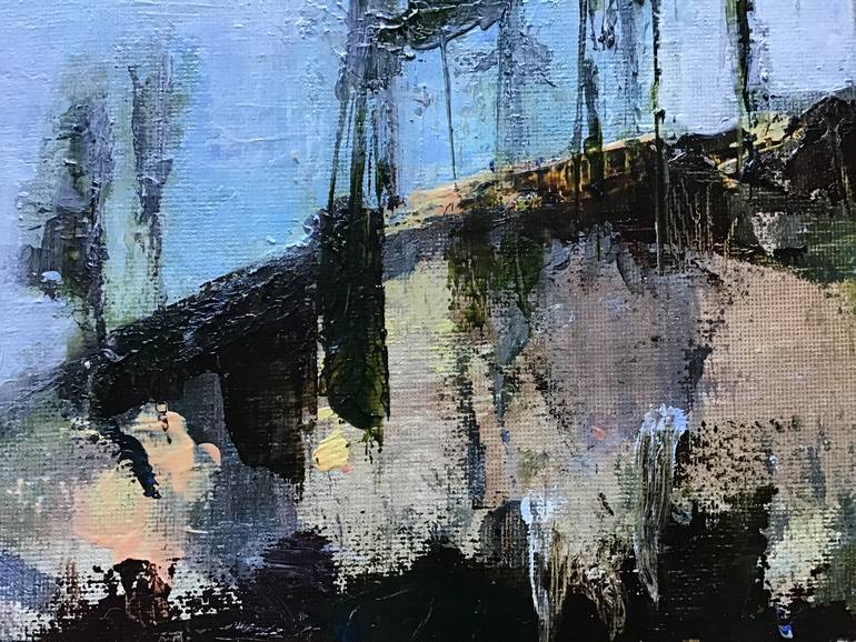 Original Contemporary Landscape Painting by Sandra Haney