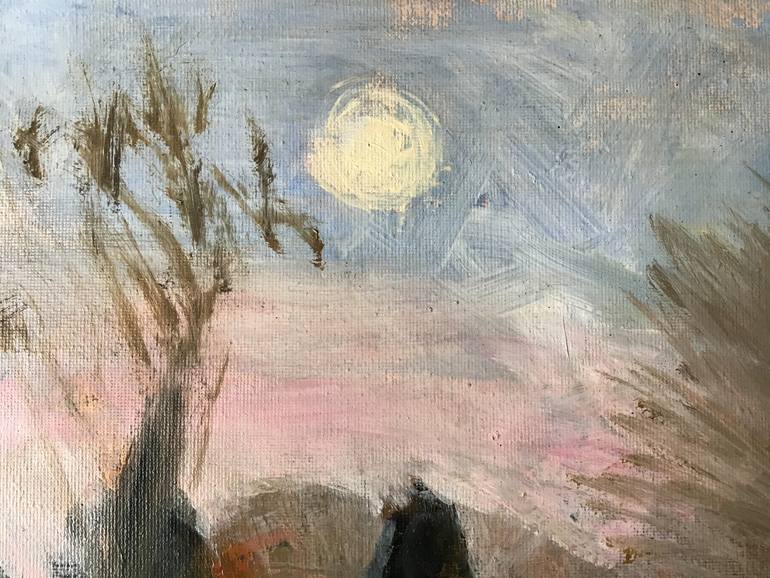 Original Contemporary Landscape Painting by Sandra Haney