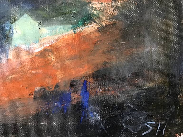 Original Contemporary Landscape Painting by Sandra Haney