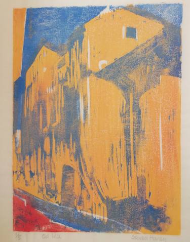 Print of Architecture Printmaking by Sandra Haney
