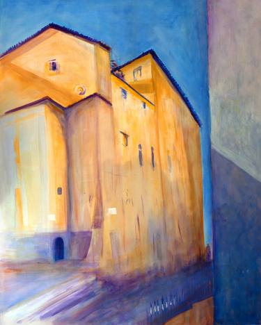 Original Figurative Architecture Paintings by Sandra Haney