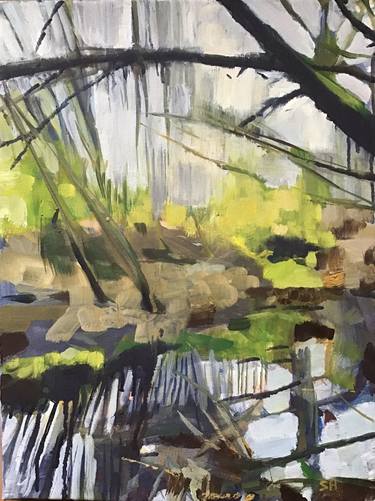 Original Abstract Landscape Paintings by Sandra Haney
