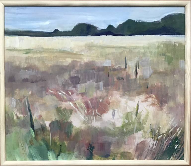 Original Abstract Landscape Painting by Sandra Haney