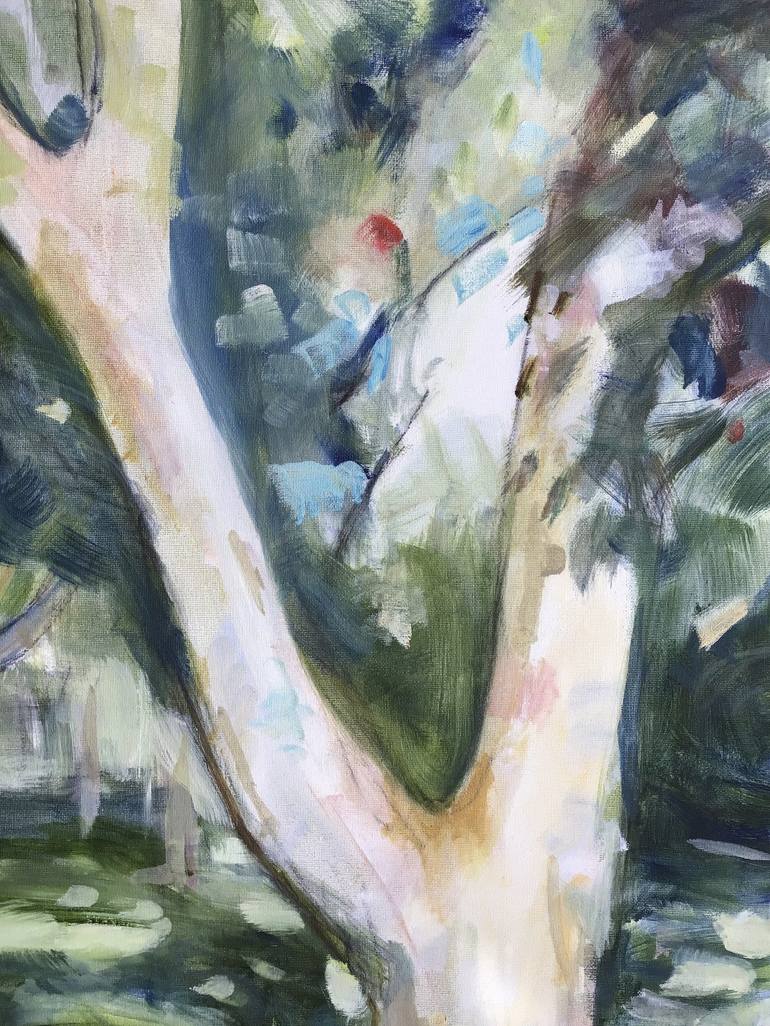 Original Tree Painting by Sandra Haney