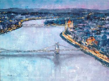 Print of Impressionism Places Paintings by Beata Belanszky-Demko