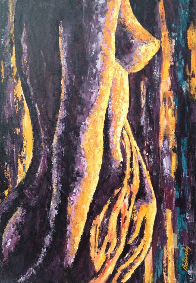 Original  Painting by beata belanszky-demko
