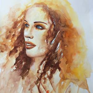 Collection Watercolor portraits