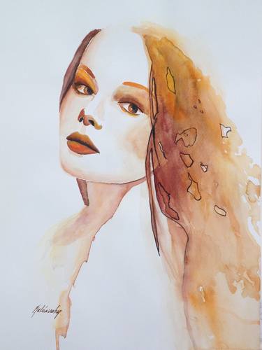 Print of Love Paintings by Beata Belanszky-Demko