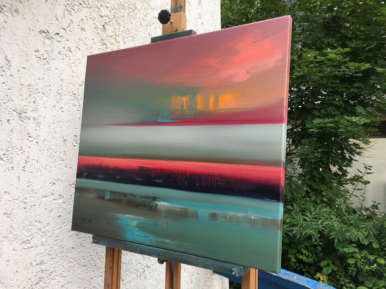 Original Seascape Painting by Beata Belanszky-Demko