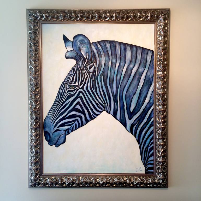 Original Dada Animal Painting by Antonio Pozo